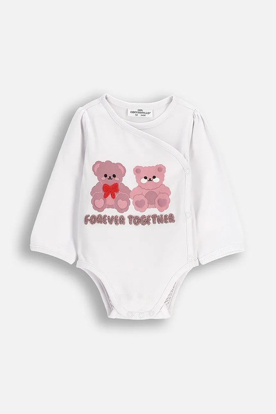 Coccodrillo body niemowlęce Produkt niemowlęcy biały ZC5112601TGN