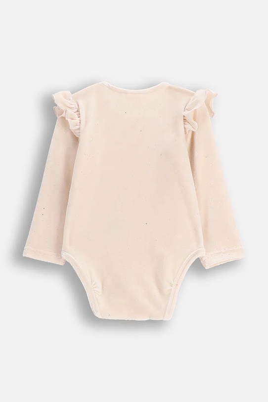 Coccodrillo body z bawełną niemowlęce ZC5112105EBG beżowy AW25