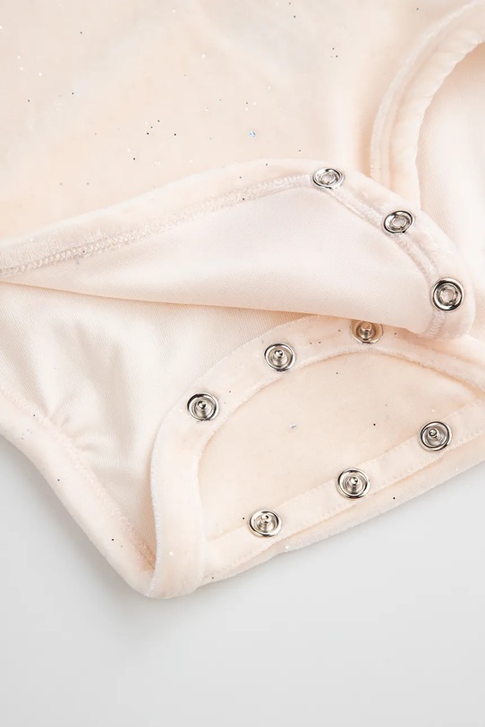 Coccodrillo body z bawełną niemowlęce beżowy ZC5112105EBG