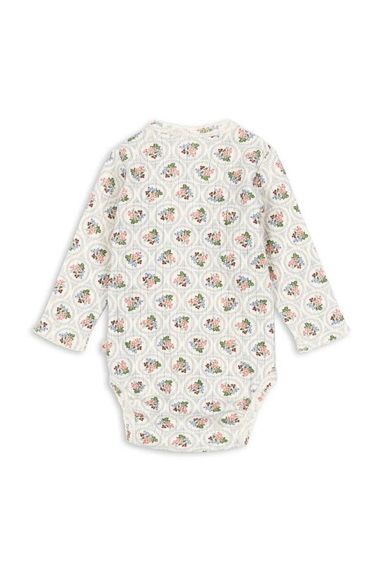 Konges Sløjd body bawełniane niemowlęce MINNIE NEWBORN BODY GOTS KS104377.9BYA multicolor AW25