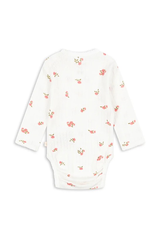 Konges Sløjd body bawełniane niemowlęce MINNIE BODY GOTS KS3013.9BYA biały AW25