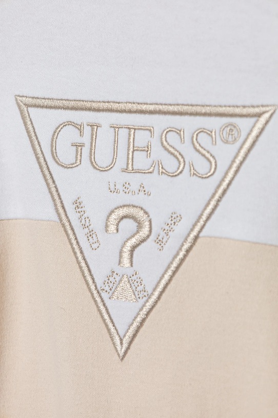 Chłopiec Guess śpioszki bawełniane niemowlęce H5YW07.KA6W4.9BYA beżowy
