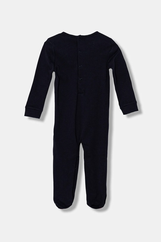 Guess śpioszki bawełniane niemowlęce H5YW11.KA6W4.9BYA granatowy AW25