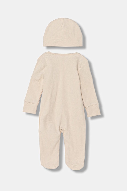 Guess śpioszki niemowlęce 2-pack H5YW18.KBZP4.9BYA beżowy AW25