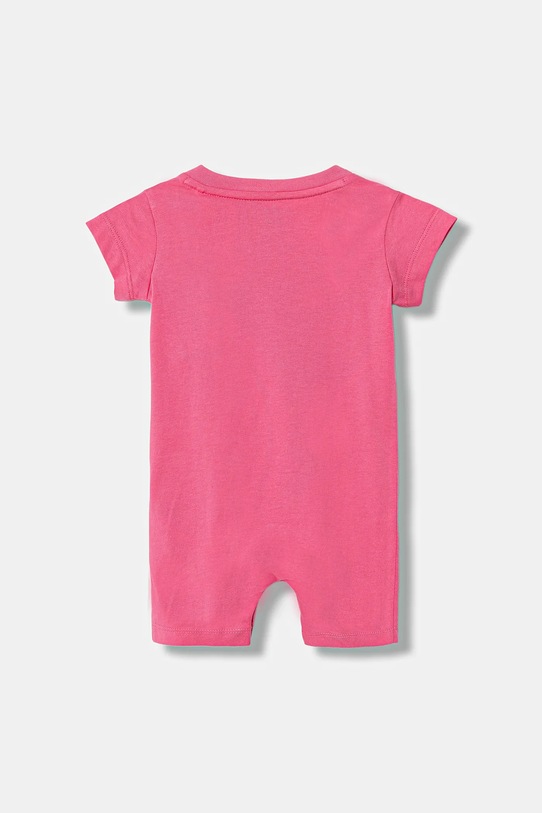 CHLAPEC Dětské bavlněné dupačky adidas Originals JY1134 růžová