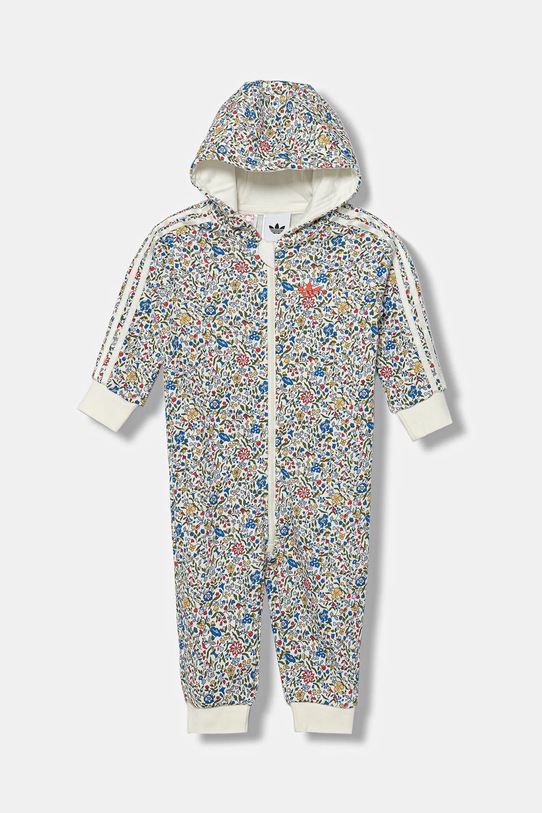 adidas Originals pajacyk niemowlęcy beżowy JV7716