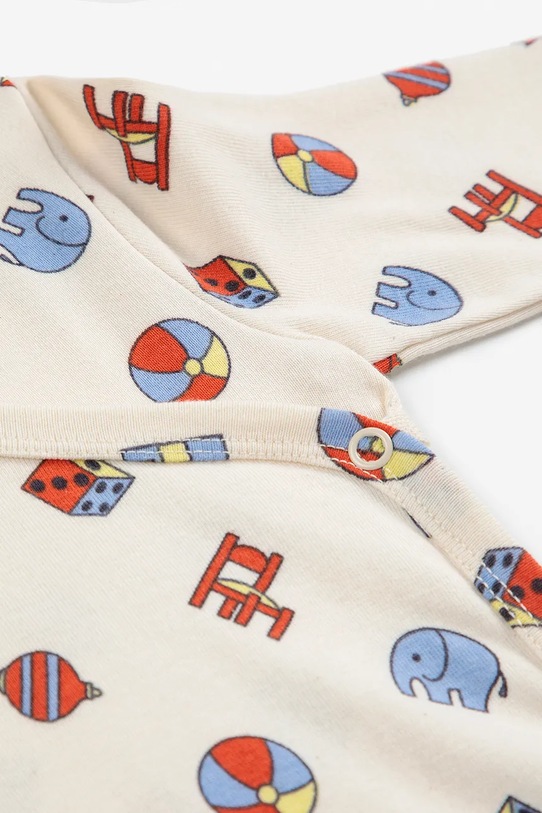 Băieți Bobo Choses body bebe Toys 225AB004 alb