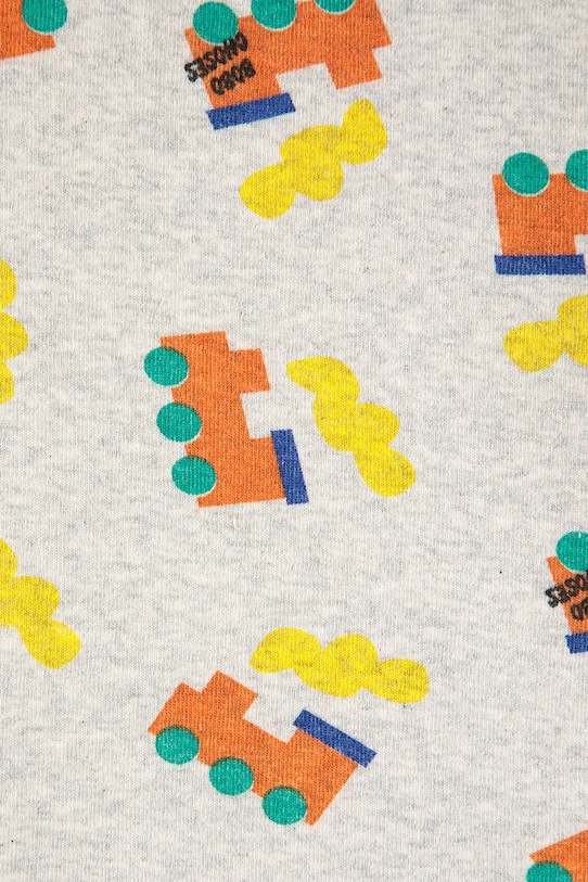 Chlapec Body pre bábätká Bobo Choses Choo Choo 225AB026 sivá