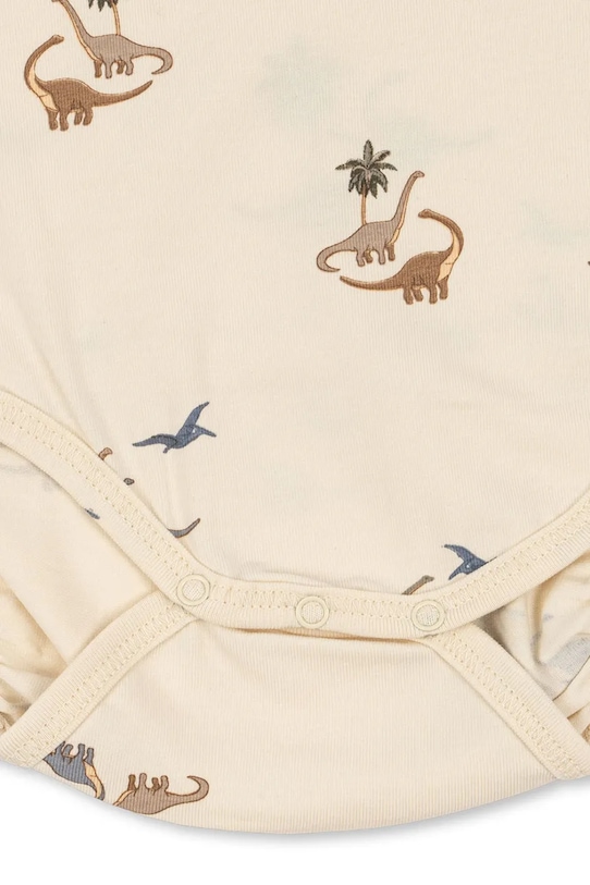 Боді для немовлят Konges Sløjd BASIC LS NEWBORN BODY GOTS KS103703.9BYA бежевий