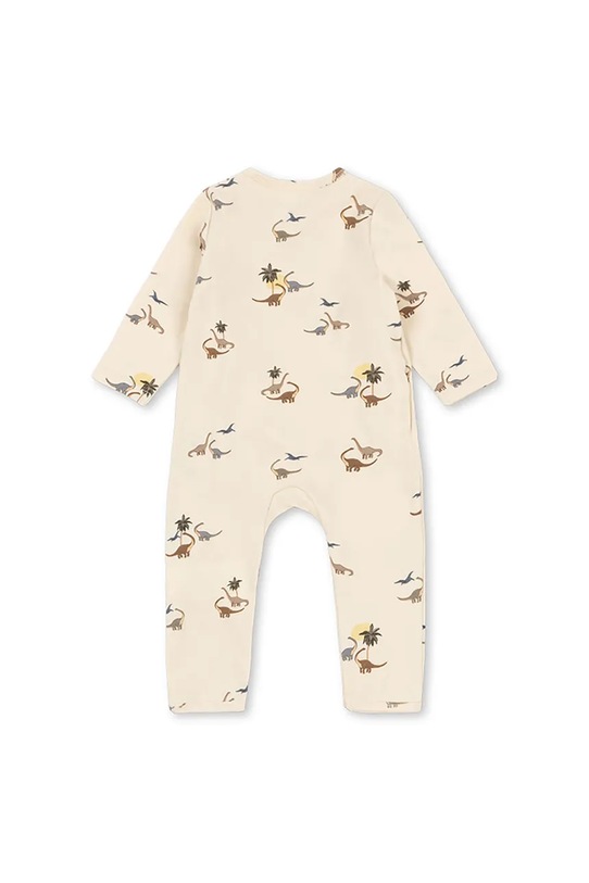 Konges Sløjd rampers niemowlęcy BASIC NEWBORN ONESIE GOTS KS103704.9BYA beżowy AW25