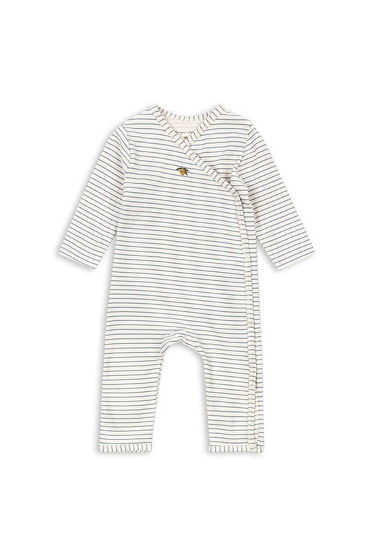 Konges Sløjd rampers niemowlęcy BASIC NEWBORN ONESIE GOTS Produkt niemowlęcy niebieski KS103704.9BYA