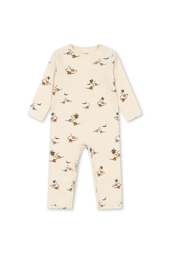 Kojenecké body Konges Sløjd BASIC ONESIE GOTS Kojenecký výrobek béžová KS103705.9BYA