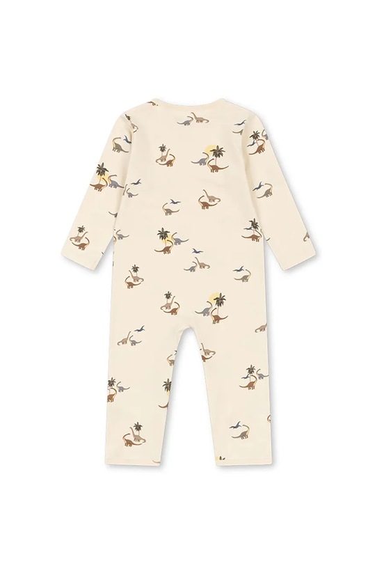 Konges Sløjd pajacyk niemowlęcy BASIC ONESIE GOTS KS103705.9BYA beżowy AW25