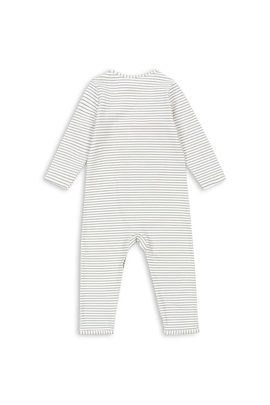 Konges Sløjd pajacyk niemowlęcy BASIC ONESIE GOTS KS103705.9BYA niebieski AW25