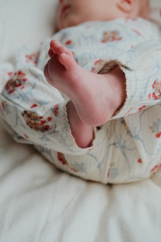 Βρεφική βαμβακερή ρόμπα Konges Sløjd MINNIE ONESIE GOTS KS103921.9BYA
