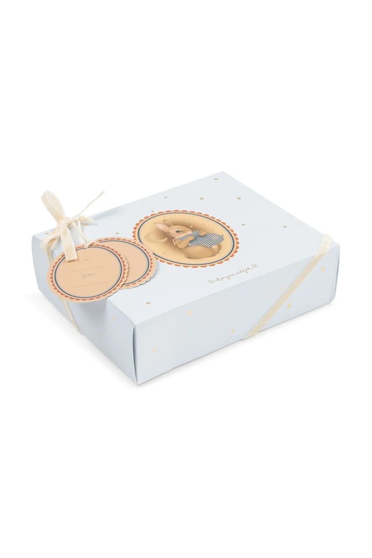 Konges Sløjd śpioszki i maskotka niemowlęca COTY GIFT SET GOTS KS103765.9BYA niebieski