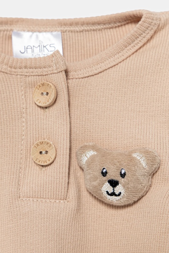 Băieți Jamiks body bebe DUMBO I DUMBO.I.Body.JZI313.K bej