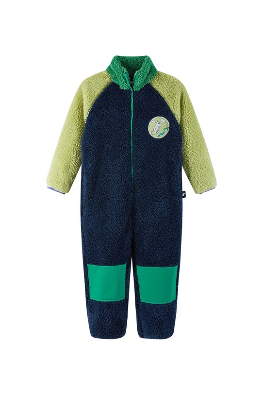 Dětský fleecový overal Reima Moomin Gladeligen 5200446A.9BYA námořnická modř AW25