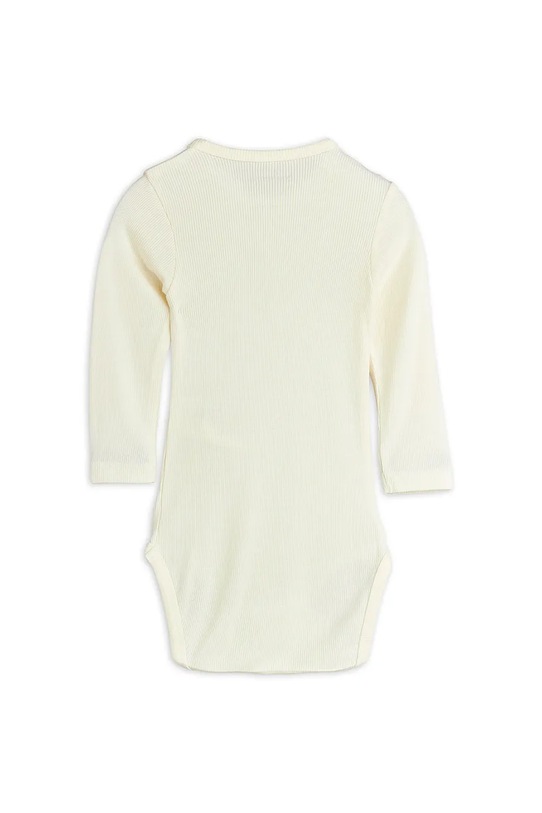 Mini Rodini body niemowlęce 11000328 beżowy AW25