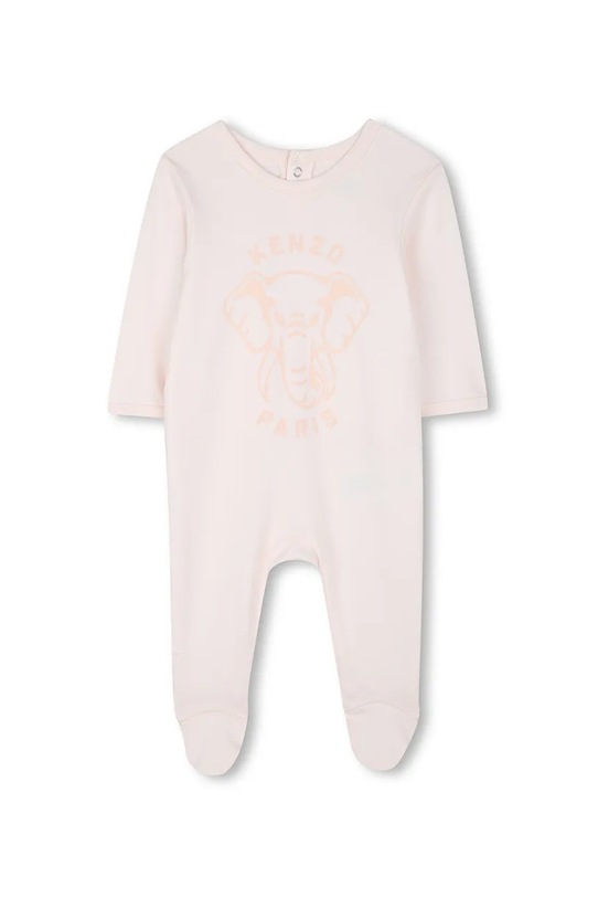 Chłopiec Kenzo Kids pajacyk niemowlęcy K61249 różowy