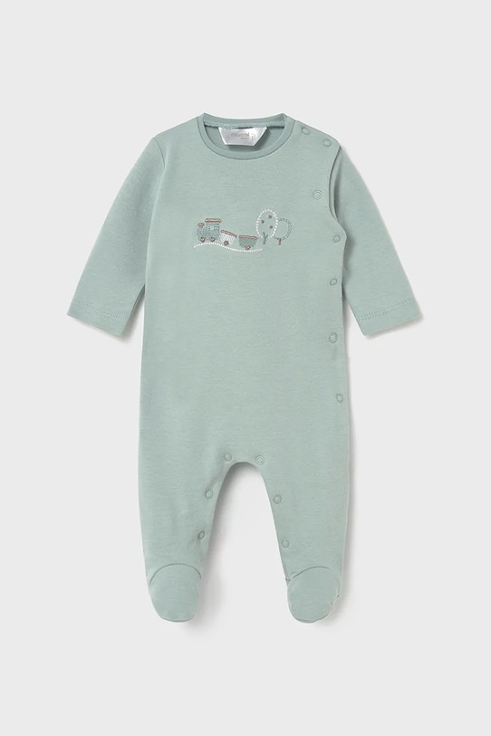 Bavlnené dupačky pre bábätká Mayoral Newborn 2-pak 2714.1B.Newborn.9BYA modrá AW25