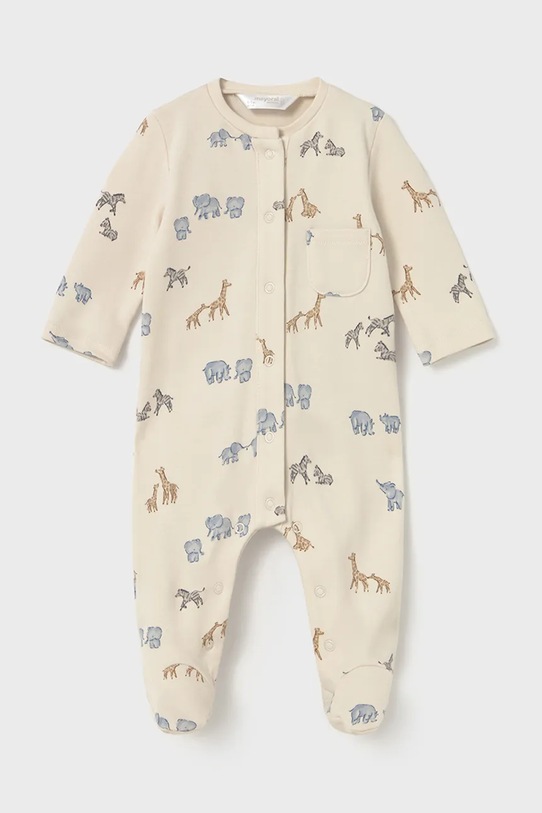 Βρεφικές βαμβακερές ρόμπες Mayoral Newborn 2-pack 2714.1B.Newborn.9BYA μπλε AW25