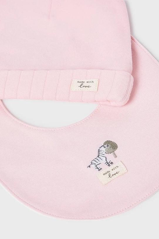 Хлопчик Дитячі бавовняні повзунки Mayoral Newborn 9979.1A.Newborn.9BYA рожевий