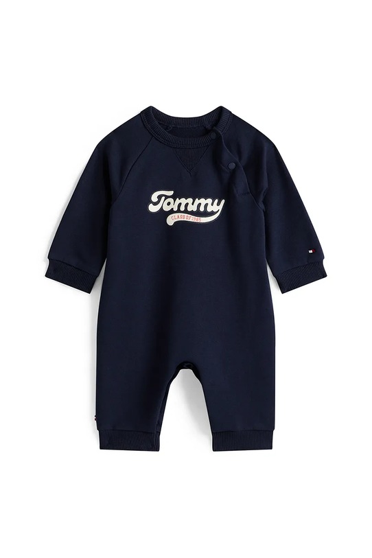 Tommy Hilfiger pajacyk niemowlęcy Produkt niemowlęcy granatowy KN0KN02095.9BYA