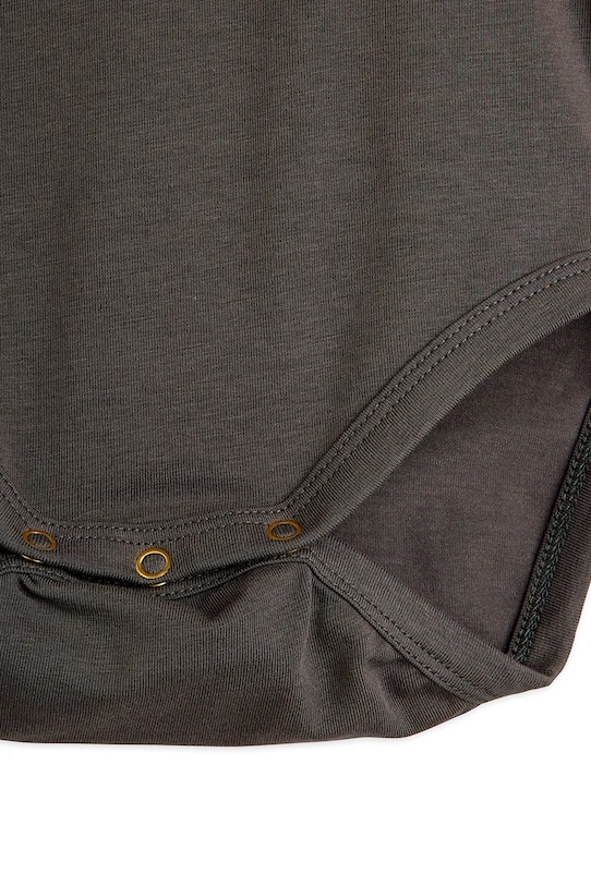 Mini Rodini body niemowlęce Bear szary 25740108