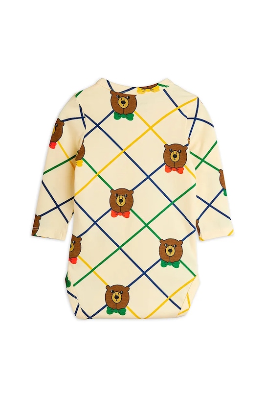Боді для немовлят Mini Rodini Bear 25740109 бежевий AW25
