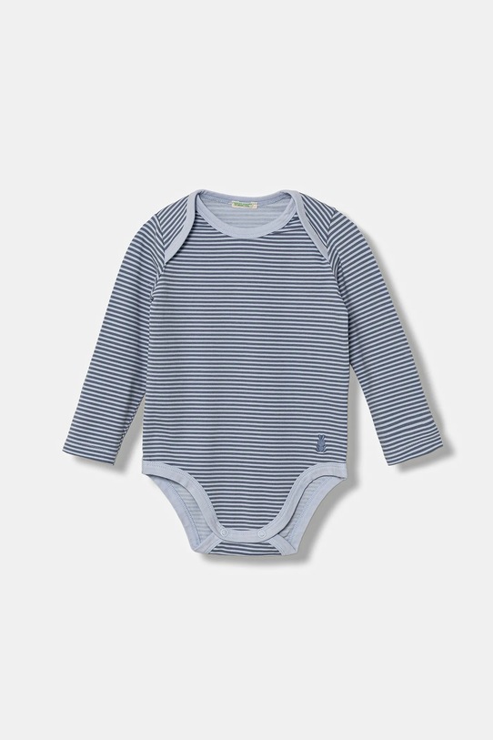 Chlapec Body pre bábätká United Colors of Benetton 2-pak 3DKAAB00S.W.seasonal modrá