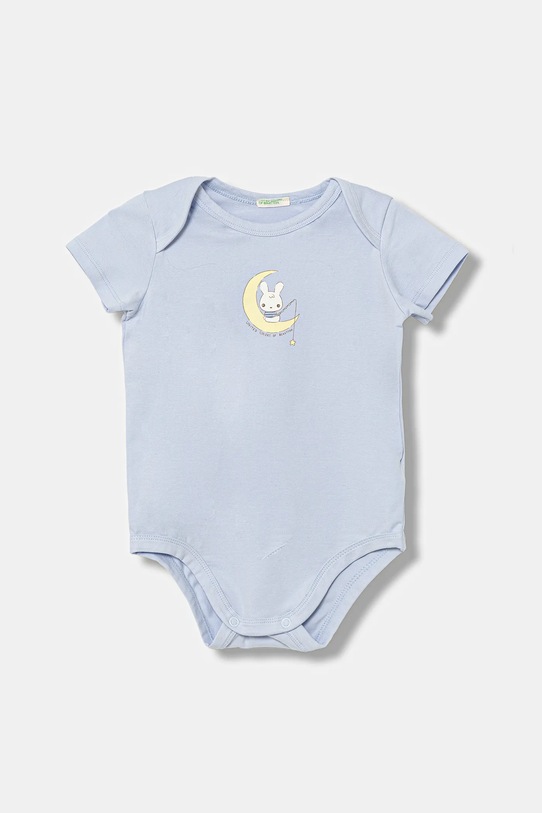 Kojenecké body United Colors of Benetton 2-pack 3DKAAB00T.W.seasonal modrá AW25