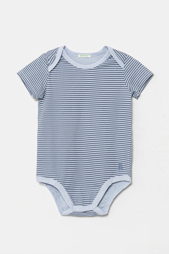 CHLAPEC Kojenecké body United Colors of Benetton 2-pack 3DKAAB00T.W.seasonal modrá