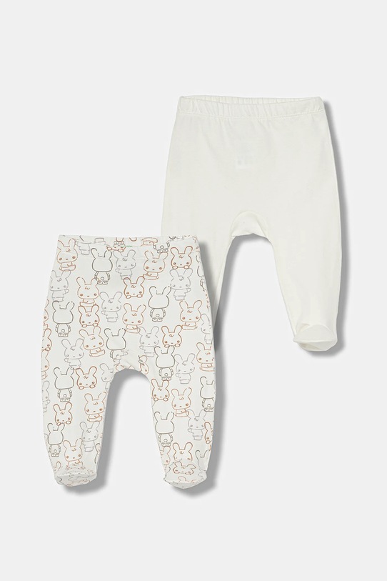 Kojenecké dupačky United Colors of Benetton 2-pack Kojenecký výrobek bílá 3DKAAF02H.W.seasonal