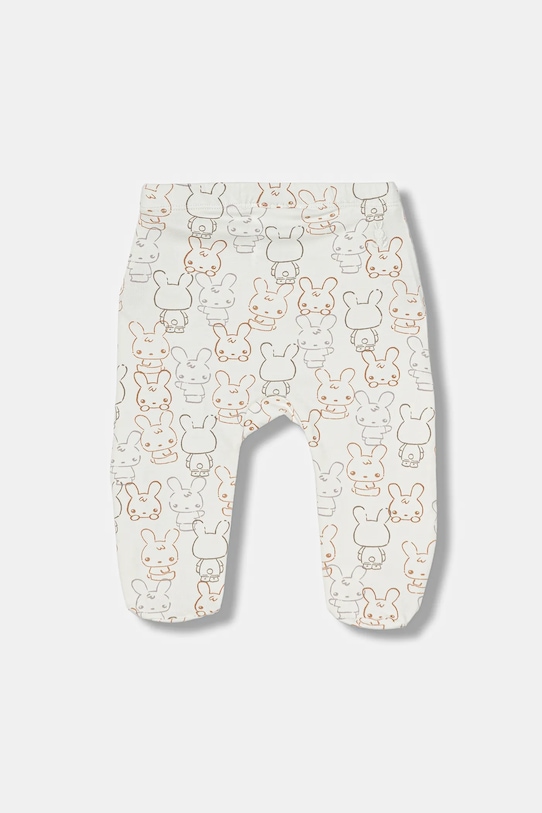 Kojenecké dupačky United Colors of Benetton 2-pack bílá 3DKAAF02H.W.seasonal