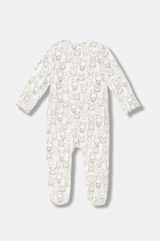 United Colors of Benetton śpioszki niemowlęce 3DKAAT016.W.seasonal biały AW25