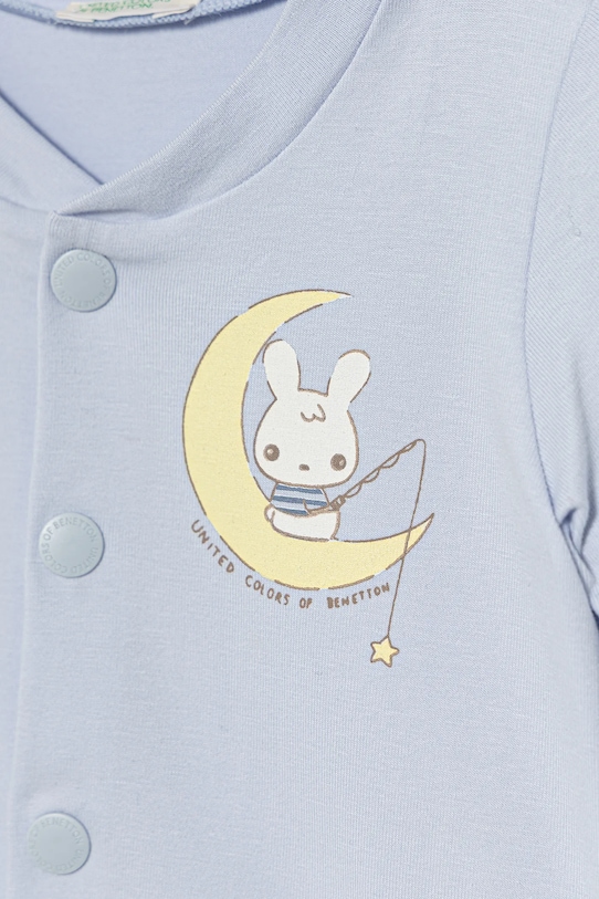 BIMBA United Colors of Benetton pagliacetti neonato 3DKEAT017.W.seasonal blu