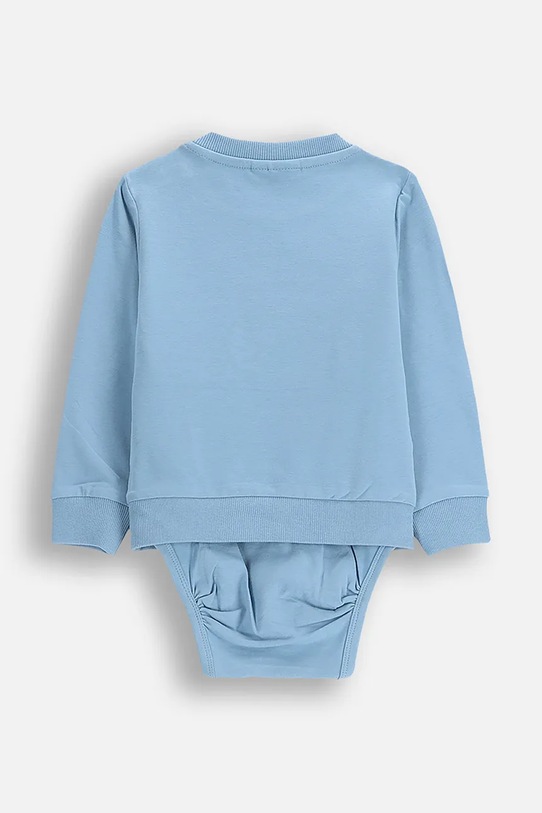 Coccodrillo body i bluza niemowlęca ZC5112103BBN niebieski AW25