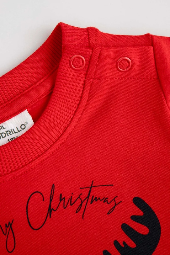 Αγορίστικα Βρεφικό body βαμβακερό Coccodrillo ZC5112101MER κόκκινο