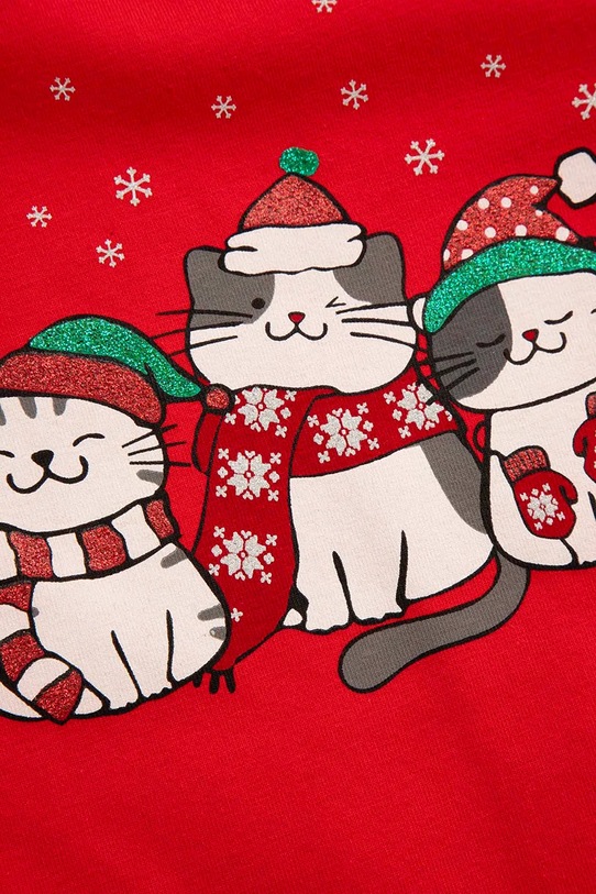 Βρεφικό body βαμβακερό Coccodrillo κόκκινο ZC5112104MER