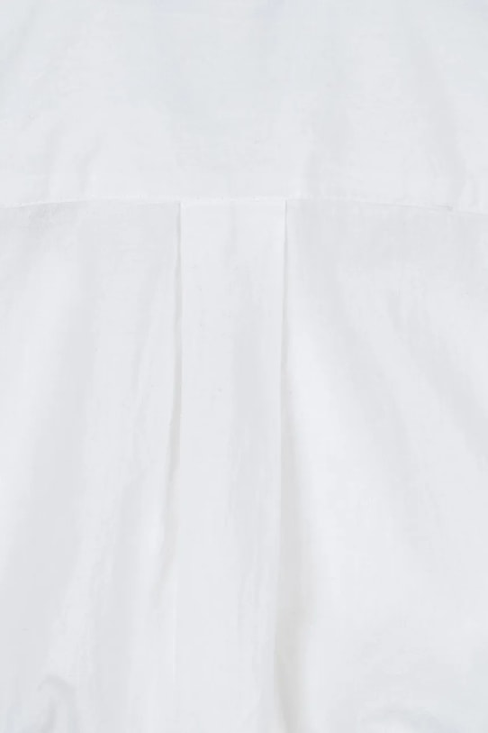 Chlapec Bavlnené body pre bábätká Konges Sløjd RAY BABY SHIRT GOTS KS104407.9BYA biela