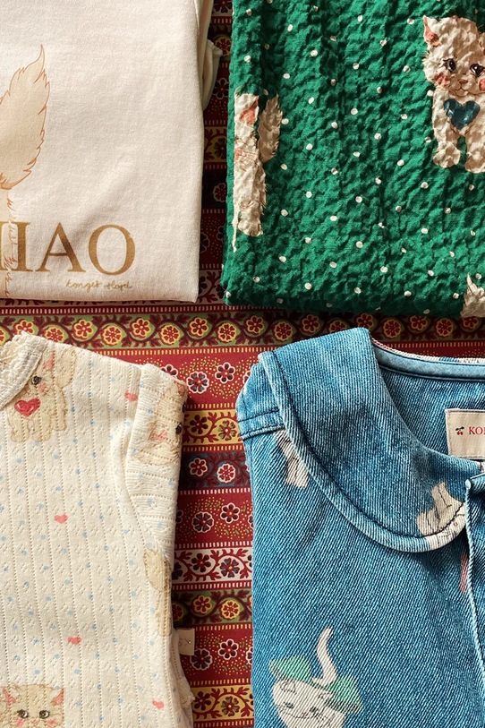 Konges Sløjd body niemowlęce MINNIE BODY GOTS KS105191.9BYA