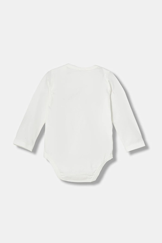 Боді для немовлят United Colors of Benetton 2-pack 3DKAAB00U.W.Seasonal білий