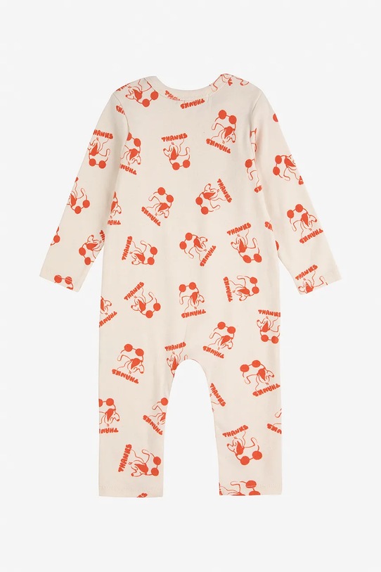 Chłopiec Bobo Choses pajacyk niemowlęcy Rolling Dog 225FB009 beżowy