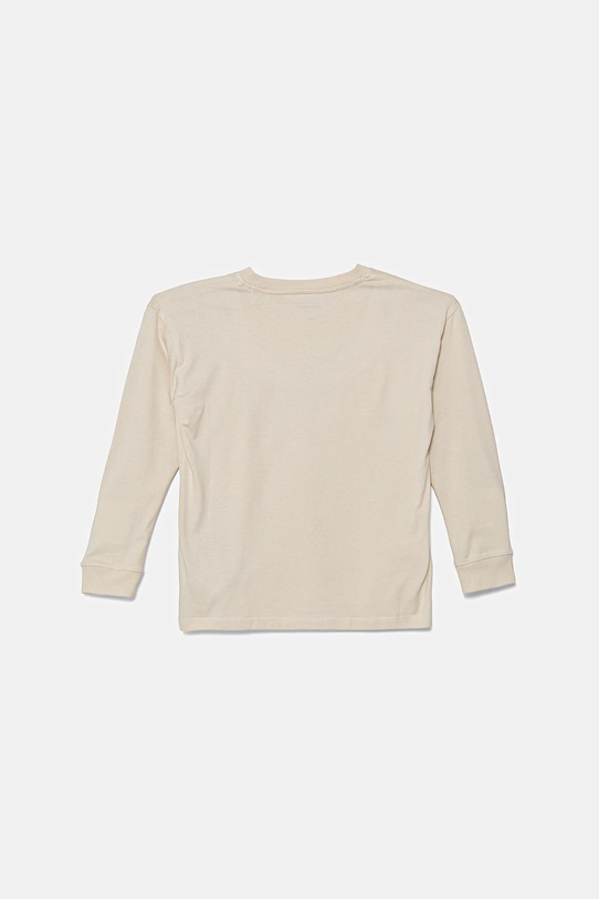 Chłopiec Calvin Klein Jeans longsleeve IB0IB02531.9BYA beżowy