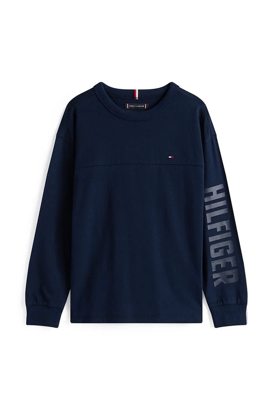 Хлопковая кофта Tommy Hilfiger KB0KB09845.128.176.9BYA тёмно-синий AW25