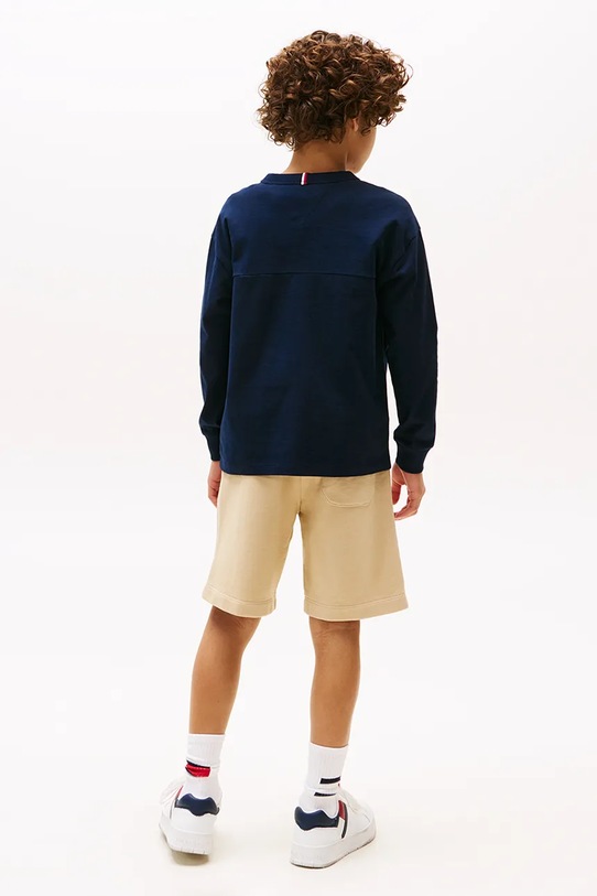 Хлопковая кофта Tommy Hilfiger тёмно-синий KB0KB09845.128.176.9BYA