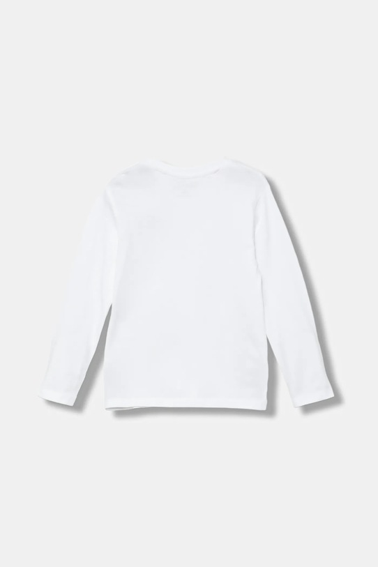 Guess longsleeve bawełniany niemowlęcy I4BI00.I3Z14.9BYA biały AW25