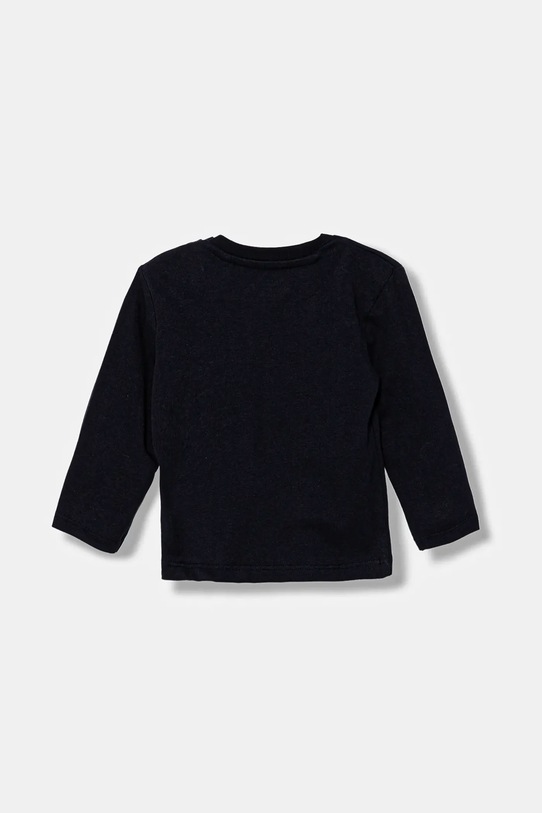 Guess longsleeve bawełniany niemowlęcy I4BI00.I3Z14.9BYA granatowy AW25