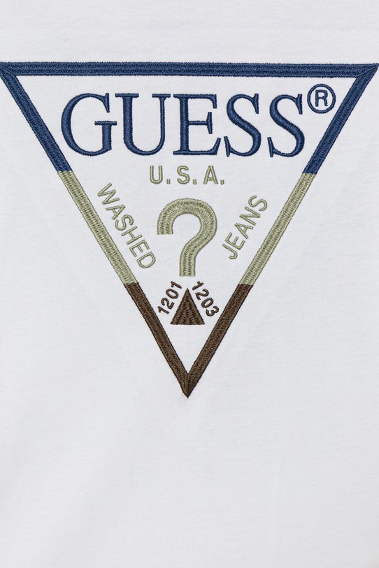Момче Детска блуза с дълги ръкави Guess L5YI06.K8HM4.9BYA бял